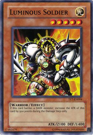 Luminous Soldier (TP7-EN004) - Tournament Pack 7 1st Edition Tournament Pack 7 Yugioh Single  Squirtle Squad Card Shop.