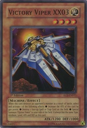 Victory Viper XX03 (EOJ-EN011) - Enemy of Justice Unlimited Enemy of Justice Yugioh Single  Squirtle Squad Card Shop.