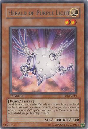 Herald of Purple Light (EOJ-EN019) - Enemy of Justice Unlimited Enemy of Justice Yugioh Single  Squirtle Squad Card Shop.