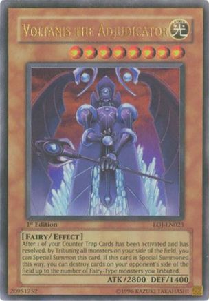 Voltanis the Adjudicator (EOJ-EN023) - Enemy of Justice Unlimited Enemy of Justice Yugioh Single  Squirtle Squad Card Shop.