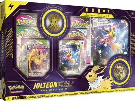 Jolteon VMAX Premium Collection Miscellaneous Cards & Products Pokemon Sealed  Squirtle Squad Card Shop.