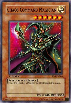 Chaos Command Magician (SD6-EN008) - Structure Deck: Spellcaster's Judgment Unlimited Structure Deck: Spellcaster's Judgment Yugioh Single  Squirtle Squad Card Shop.