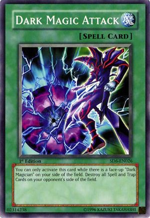 Dark Magic Attack (SD6-EN026) - Structure Deck: Spellcaster's Judgment Unlimited Structure Deck: Spellcaster's Judgment Yugioh Single  Squirtle Squad Card Shop.
