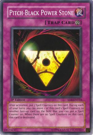 Pitch-Black Power Stone (SD6-EN034) - Structure Deck: Spellcaster's Judgment 1st Edition Structure Deck: Spellcaster's Judgment Yugioh Single  Squirtle Squad Card Shop.
