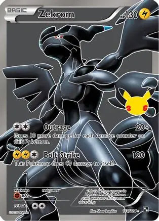 Zekrom 114  - Holofoil Celebrations Classic Collection - Classic Collection Celebrations: Classic Collection Pokemon Single  Squirtle Squad Card Shop.
