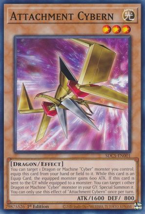 Attachment Cybern (SDCS-EN001) - Structure Deck: Cyber Strike Unlimited Structure Deck: Cyber Strike Yugioh Single  Squirtle Squad Card Shop.
