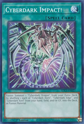 Cyberdark Impact! (SDCS-EN027) - Structure Deck: Cyber Strike Unlimited Structure Deck: Cyber Strike Yugioh Single  Squirtle Squad Card Shop.