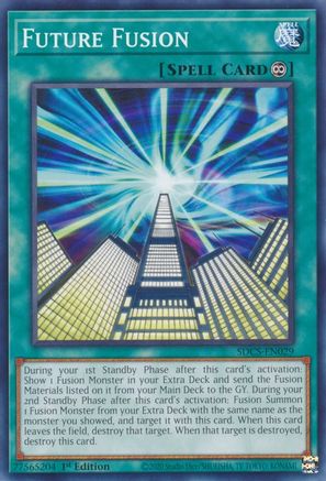 Future Fusion (SDCS-EN029) - Structure Deck: Cyber Strike Unlimited Structure Deck: Cyber Strike Yugioh Single  Squirtle Squad Card Shop.