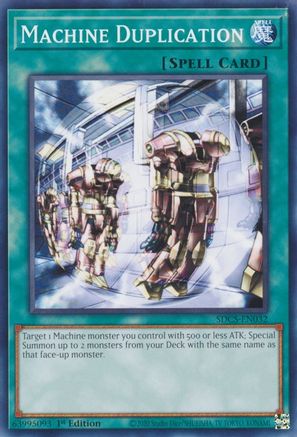 Machine Duplication (SDCS-EN032) - Structure Deck: Cyber Strike Unlimited Structure Deck: Cyber Strike Yugioh Single  Squirtle Squad Card Shop.