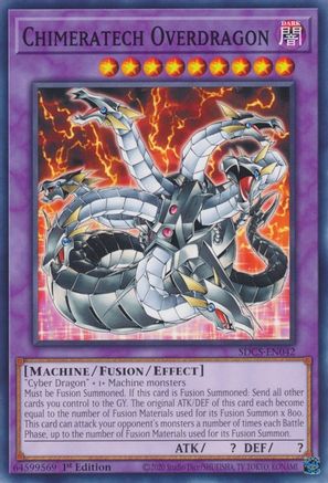 Chimeratech Overdragon (SDCS-EN042) - Structure Deck: Cyber Strike 1st Edition Structure Deck: Cyber Strike Yugioh Single  Squirtle Squad Card Shop.