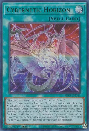 Cybernetic Horizon (SDCS-EN046) - Structure Deck: Cyber Strike 1st Edition Structure Deck: Cyber Strike Yugioh Single  Squirtle Squad Card Shop.