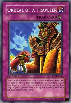 Ordeal of a Traveler (SD7-EN030) - Structure Deck: Invincible Fortress Unlimited Structure Deck: Invincible Fortress Yugioh Single  Squirtle Squad Card Shop.