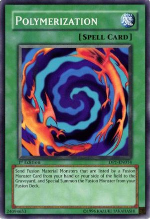 Polymerization (DP1-EN014) - Duelist Pack 1: Jaden Yuki Unlimited Duelist Pack 1: Jaden Yuki Yugioh Single  Squirtle Squad Card Shop.