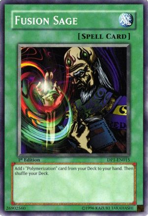 Fusion Sage (DP1-EN015) - Duelist Pack 1: Jaden Yuki Unlimited Duelist Pack 1: Jaden Yuki Yugioh Single  Squirtle Squad Card Shop.