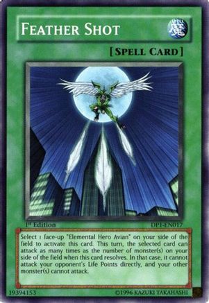 Feather Shot (DP1-EN017) - Duelist Pack 1: Jaden Yuki Unlimited Duelist Pack 1: Jaden Yuki Yugioh Single  Squirtle Squad Card Shop.