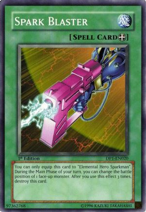 Spark Blaster (DP1-EN020) - Duelist Pack 1: Jaden Yuki Unlimited Duelist Pack 1: Jaden Yuki Yugioh Single  Squirtle Squad Card Shop.