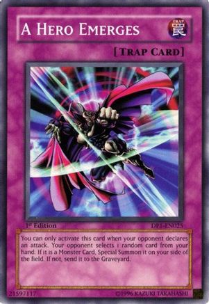 A Hero Emerges (DP1-EN025) - Duelist Pack 1: Jaden Yuki Unlimited Duelist Pack 1: Jaden Yuki Yugioh Single  Squirtle Squad Card Shop.