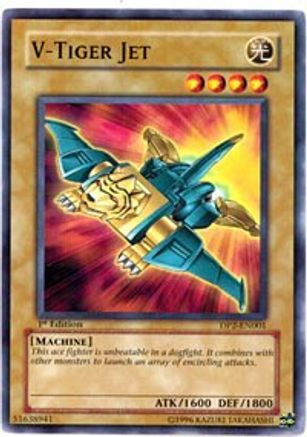 V-Tiger Jet (DP2-EN001) - Duelist Pack 2: Chazz Princeton 1st Edition Duelist Pack 2: Chazz Princeton Yugioh Single  Squirtle Squad Card Shop.