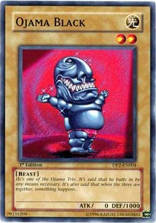 Ojama Black (DP2-EN004) - Duelist Pack 2: Chazz Princeton 1st Edition Duelist Pack 2: Chazz Princeton Yugioh Single  Squirtle Squad Card Shop.