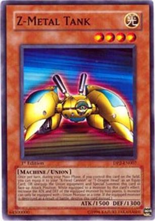 Z-Metal Tank (DP2-EN007) - Duelist Pack 2: Chazz Princeton 1st Edition Duelist Pack 2: Chazz Princeton Yugioh Single  Squirtle Squad Card Shop.