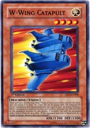 W-Wing Catapult (DP2-EN008) - Duelist Pack 2: Chazz Princeton Unlimited Duelist Pack 2: Chazz Princeton Yugioh Single  Squirtle Squad Card Shop.