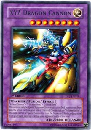 XYZ-Dragon Cannon (DP2-EN014) - Duelist Pack 2: Chazz Princeton Unlimited Duelist Pack 2: Chazz Princeton Yugioh Single  Squirtle Squad Card Shop.