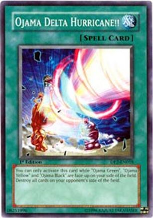 Ojama Delta Hurricane!! (DP2-EN018) - Duelist Pack 2: Chazz Princeton 1st Edition Duelist Pack 2: Chazz Princeton Yugioh Single  Squirtle Squad Card Shop.
