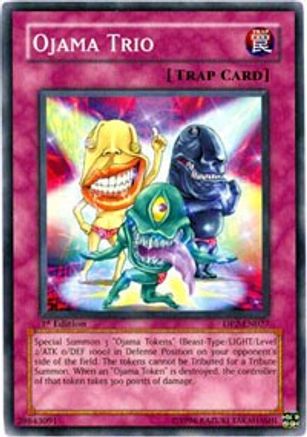Ojama Trio (DP2-EN027) - Duelist Pack 2: Chazz Princeton 1st Edition Duelist Pack 2: Chazz Princeton Yugioh Single  Squirtle Squad Card Shop.
