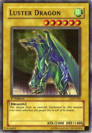 Luster Dragon (LOD-050) - Legacy of Darkness Unlimited Legacy of Darkness Yugioh Single  Squirtle Squad Card Shop.