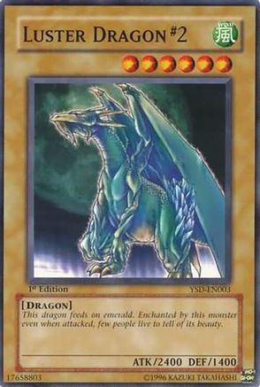 Luster Dragon #2 (YSD-EN003) - Starter Deck 2006 Unlimited Starter Deck 2006 Yugioh Single  Squirtle Squad Card Shop.