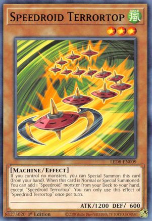 Speedroid Terrortop (LED8-EN009) - Legendary Duelists: Synchro Storm 1st Edition Legendary Duelists: Synchro Storm Yugioh Single  Squirtle Squad Card Shop.
