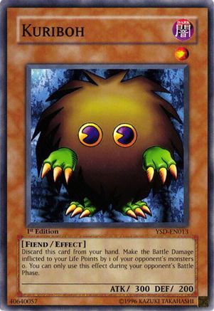 Kuriboh (YSD-EN013) - Starter Deck 2006 Unlimited Starter Deck 2006 Yugioh Single  Squirtle Squad Card Shop.