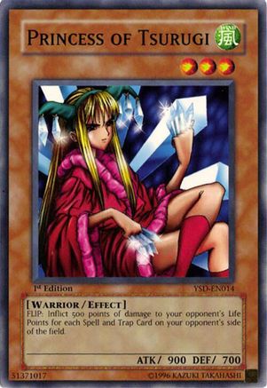 Princess of Tsurugi (YSD-EN014) - Starter Deck 2006 Unlimited Starter Deck 2006 Yugioh Single  Squirtle Squad Card Shop.