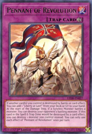 Pennant of Revolution (LED8-EN027) - Legendary Duelists: Synchro Storm 1st Edition Legendary Duelists: Synchro Storm Yugioh Single  Squirtle Squad Card Shop.