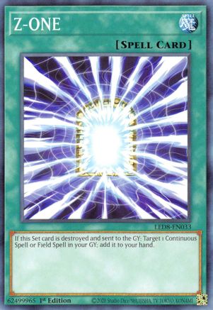 Z-ONE (LED8-EN033) - Legendary Duelists: Synchro Storm 1st Edition Legendary Duelists: Synchro Storm Yugioh Single  Squirtle Squad Card Shop.