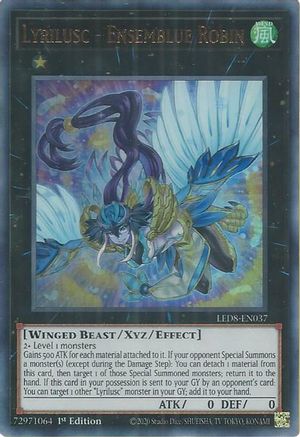 Lyrilusc - Ensemblue Robin (LED8-EN037) - Legendary Duelists: Synchro Storm 1st Edition Legendary Duelists: Synchro Storm Yugioh Single  Squirtle Squad Card Shop.