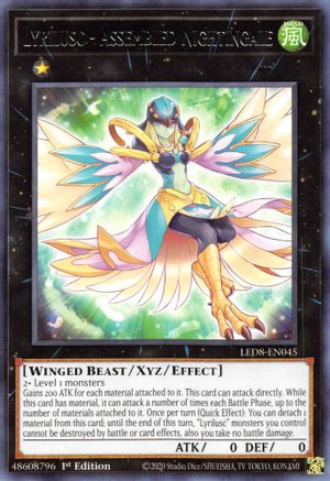 Lyrilusc - Assembled Nightingale (LED8-EN045) - Legendary Duelists: Synchro Storm 1st Edition Legendary Duelists: Synchro Storm Yugioh Single  Squirtle Squad Card Shop.