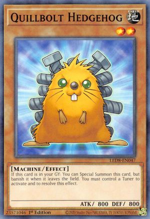Quillbolt Hedgehog (LED8-EN047) - Legendary Duelists: Synchro Storm 1st Edition Legendary Duelists: Synchro Storm Yugioh Single  Squirtle Squad Card Shop.