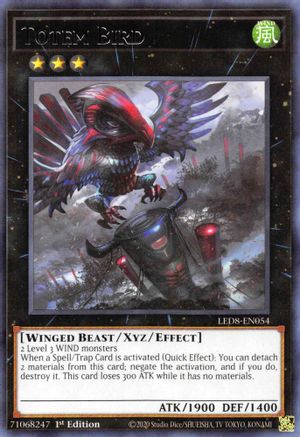 Totem Bird (LED8-EN054) - Legendary Duelists: Synchro Storm 1st Edition Legendary Duelists: Synchro Storm Yugioh Single  Squirtle Squad Card Shop.