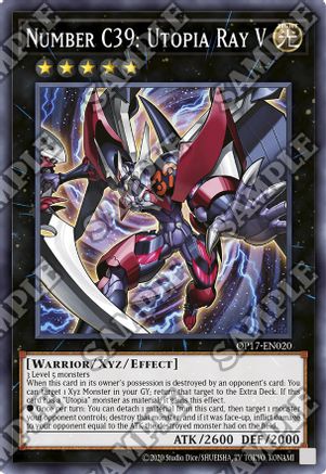 Number C39: Utopia Ray V (OP17-EN020) - OTS Tournament Pack 17 Unlimited OTS Tournament Pack 17 Yugioh Single  Squirtle Squad Card Shop.