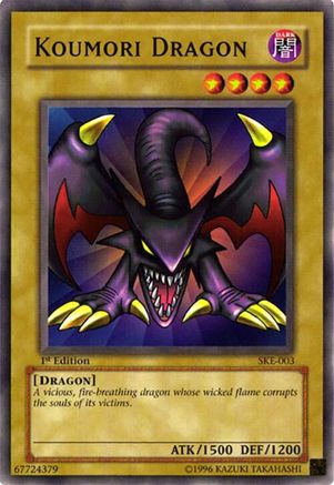 Koumori Dragon (SKE-003) - Starter Deck: Kaiba Evolution 1st Edition Starter Deck: Kaiba Evolution Yugioh Single  Squirtle Squad Card Shop.