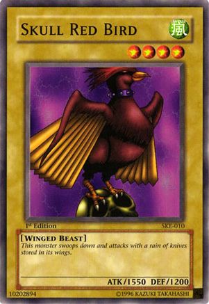 Skull Red Bird (SKE-010) - Starter Deck: Kaiba Evolution 1st Edition Starter Deck: Kaiba Evolution Yugioh Single  Squirtle Squad Card Shop.