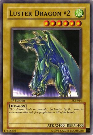 Luster Dragon #2 (SKE-014) - Starter Deck: Kaiba Evolution 1st Edition Starter Deck: Kaiba Evolution Yugioh Single  Squirtle Squad Card Shop.