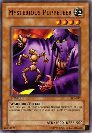 Mysterious Puppeteer (SKE-017) - Starter Deck: Kaiba Evolution Unlimited Starter Deck: Kaiba Evolution Yugioh Single  Squirtle Squad Card Shop.