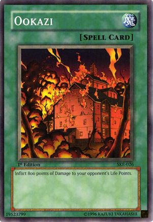 Ookazi (SKE-026) - Starter Deck: Kaiba Evolution Unlimited Starter Deck: Kaiba Evolution Yugioh Single  Squirtle Squad Card Shop.