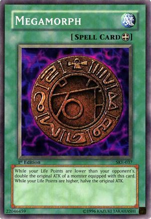 Megamorph (SKE-037) - Starter Deck: Kaiba Evolution 1st Edition Starter Deck: Kaiba Evolution Yugioh Single  Squirtle Squad Card Shop.