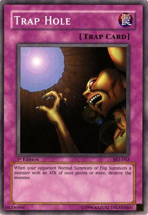 Trap Hole (SKE-042) - Starter Deck: Kaiba Evolution 1st Edition Starter Deck: Kaiba Evolution Yugioh Single  Squirtle Squad Card Shop.