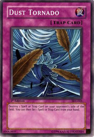 Dust Tornado (SKE-045) - Starter Deck: Kaiba Evolution Unlimited Starter Deck: Kaiba Evolution Yugioh Single  Squirtle Squad Card Shop.
