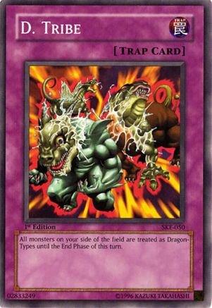 D. Tribe (SKE-050) - Starter Deck: Kaiba Evolution 1st Edition Starter Deck: Kaiba Evolution Yugioh Single  Squirtle Squad Card Shop.