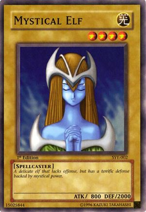 Mystical Elf (SYE-002) - Starter Deck: Yugi Evolution Unlimited Starter Deck: Yugi Evolution Yugioh Single  Squirtle Squad Card Shop.